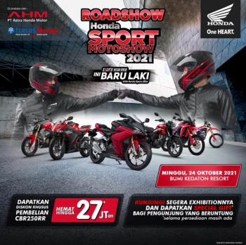 Main Dealer dan Jaringannya NSS Kedaton Sukses Menggelar Roadshow Honda Sport Motoshow